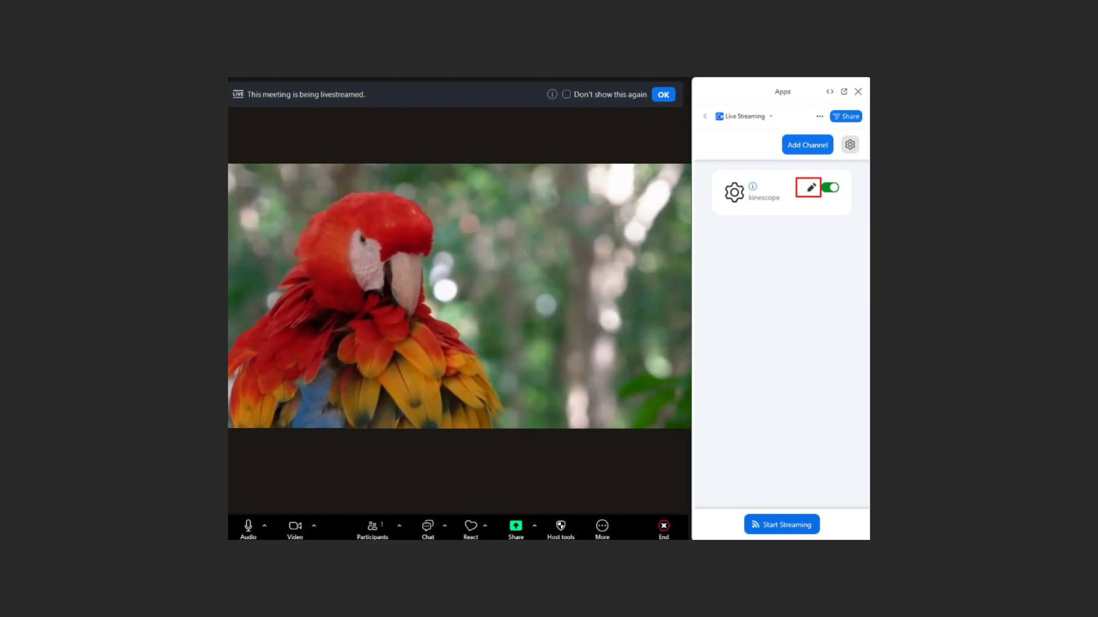 Менеджер тегов в настройках медиафайла